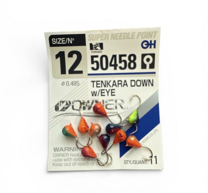 Мормишка Крапля ручна робота Асорті - Owner №12 (50458) - 10 шт/уп