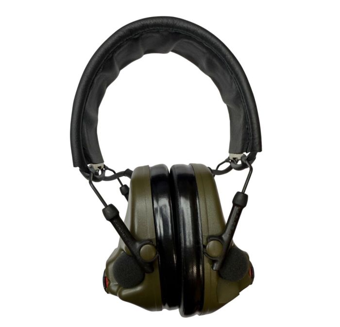 Активні тактичні навушники 3M Peltor ComTac XPI з адаптером Peltor Comtac ARC Headband Conversion - З аудіовиходом для мікрофона та рації