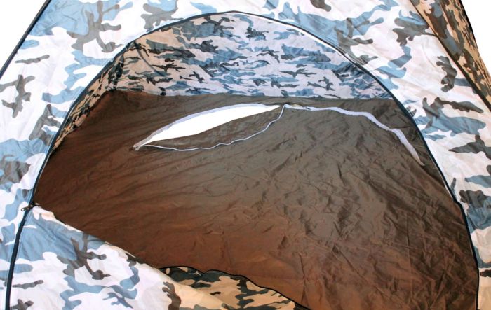 Палатка зимова автомат DIWA - Білий камуфляж - 2х2 м (аналог KAIDA, Winner)