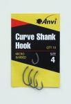 Гачок короповий Anvi Curve Shank Hook №4 - 10 шт/уп