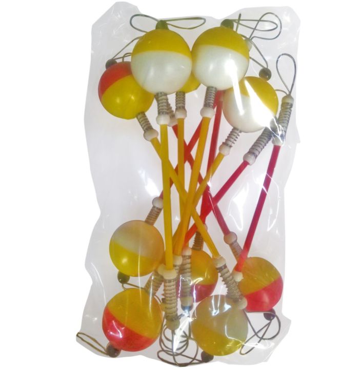 Сигналізатор клювання шумової - Довжина 20 см - Дві пружини - Жовто-червоний