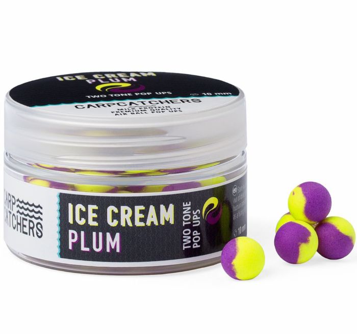 Бойли Carp Catchers Pop Ups - Плаваючі - Ø14 мм - 30 шт/уп - Ice Cream Plum