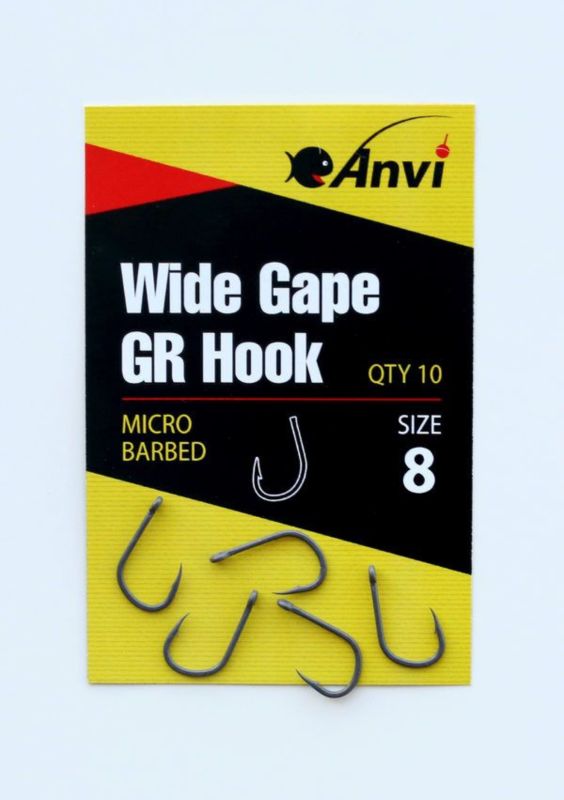 Гачок короповий Anvi Wide Gape GR №8 - 10 шт/уп