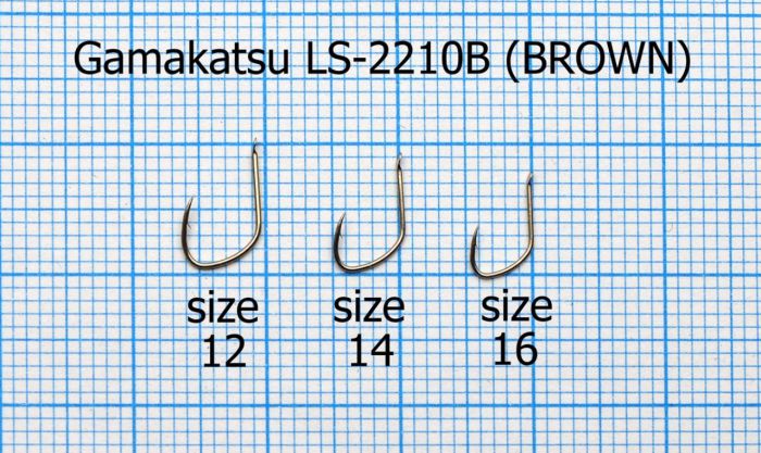 Гачок Gamakatsu LS-2210B - BROWN - 25 шт/уп