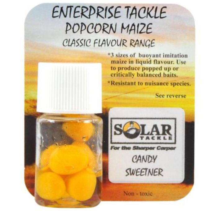 Кукурудза силіконова EnterPrise у дипі - Штучна - Candy Sweetner-Solar Popcorn Maize - Yellow - 8 шт/уп