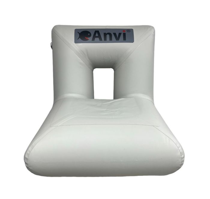 Надувне крісло для човна Anvi - Мале - Балон Ø22 см - ПВХ - Біле