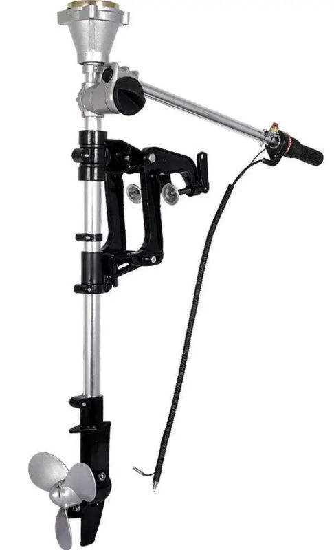 Штанга з редуктором та гвинтом для підвісного човнового двигуна