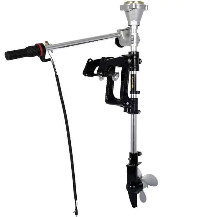 Штанга з редуктором та гвинтом для підвісного човнового двигуна