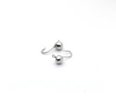 Мормишка Вольфрам Куля Гранена - Темне срібло - 10 шт./уп