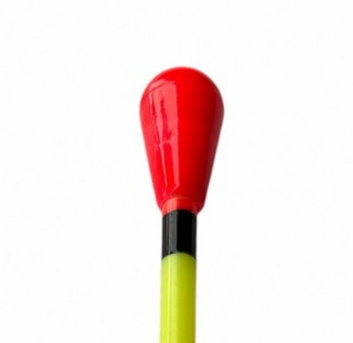 Поплавець для лову товстолоба, хижака L - Червоно-жовто-чорний