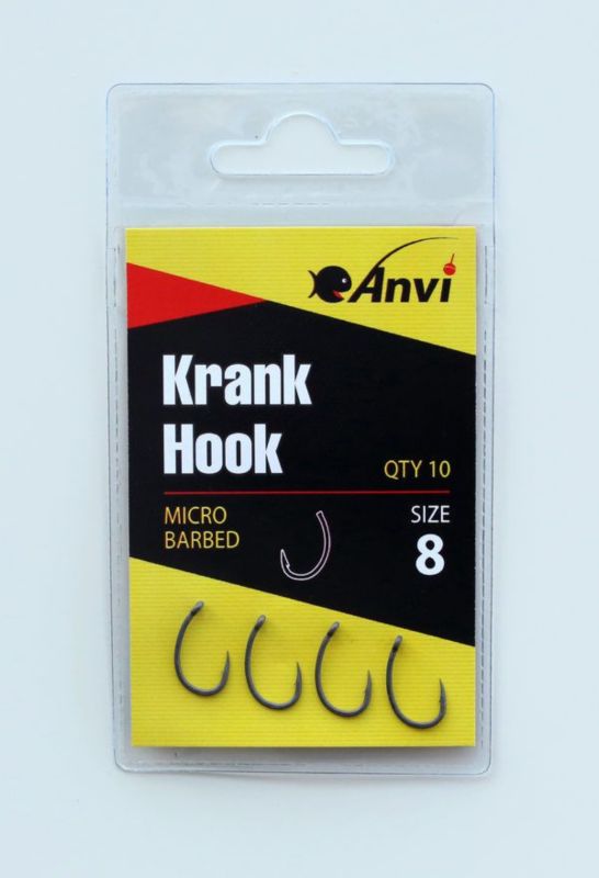 Гачок короповий Anvi Krank Hook №8 - 10 шт/уп