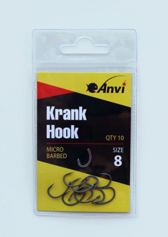 Гачок короповий Anvi Krank Hook №8 - 10 шт/уп