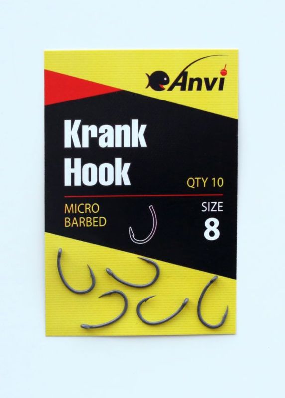Гачок короповий Anvi Krank Hook №8 - 10 шт/уп