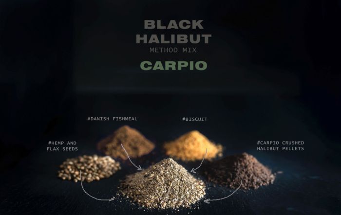 Пеллетс Carpio Method Mix - Black Halibut - 1 кг