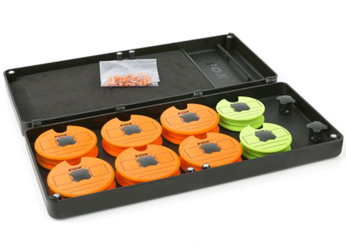 Поводочниця Fox F-Box Disc&Rig - Розмір Large - Магнітна система для дисків та оснасток F-Box