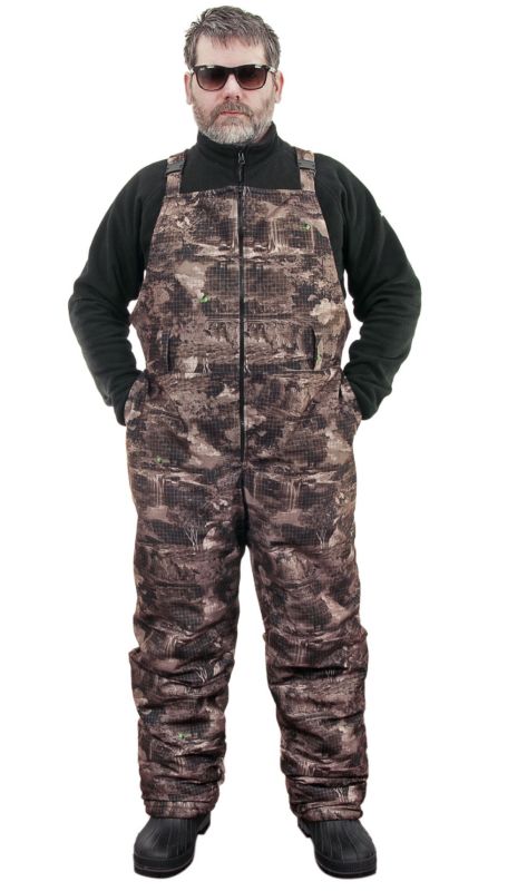 Костюм зимовий для риболовлі та полювання - Anvi -25°C - Клітка-Ліс - тканина Алова 56-58 розмір