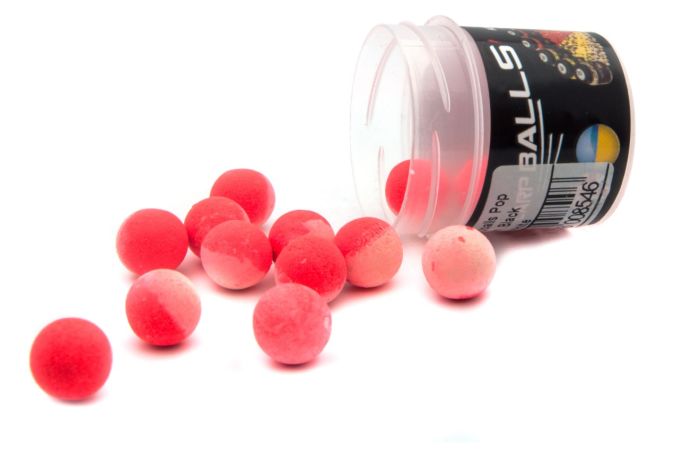 Бойли Carp Balls Wafters - Нейтральна плавучість - Ø10 мм - 15 шт/уп - Black pepper & White chocolate (Чорний перець та білий шоколад)