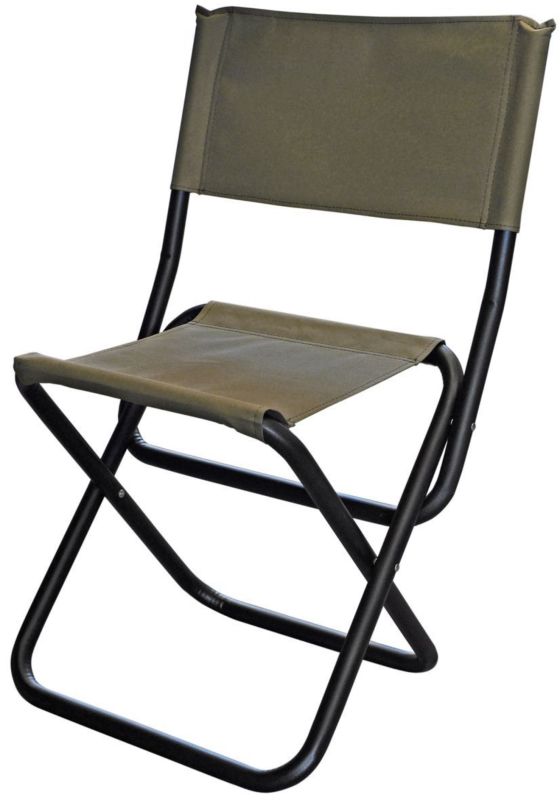 Стілець складаний Ралф зі спинкою Хіт - Хакі