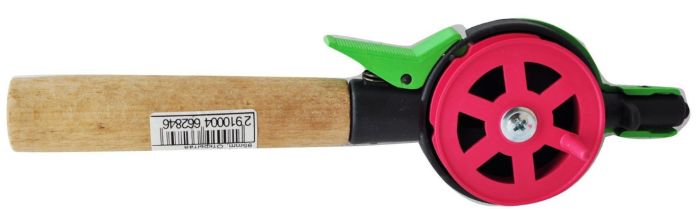 Вудка зимова Anvi - Відкрита шпуля - З курком - Ручка дерево - 95 мм