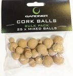 Коркові кульки Gardner Cork Balls Bulk Pack Mixed