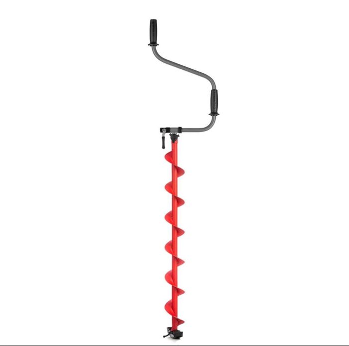 Льодобур Тонар BURAN 100L (ліве обертання, цільнотягнутий шнек)