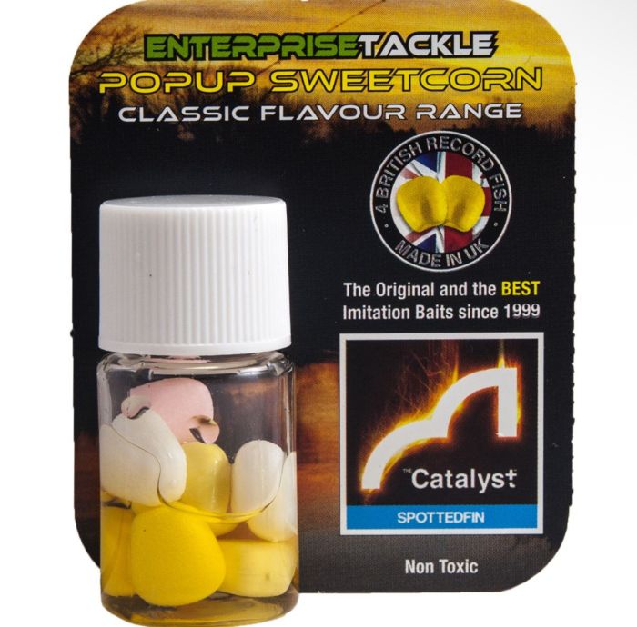 Кукурудза силіконова EnterPrise у дипі - Штучна - Catalyst - Yellow/White - 8 шт/уп