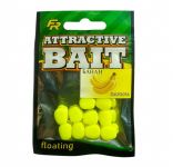 Штучна кукурудза Fishing Roi - Силіконова - Плаваюча - Банан - 10 шт/уп