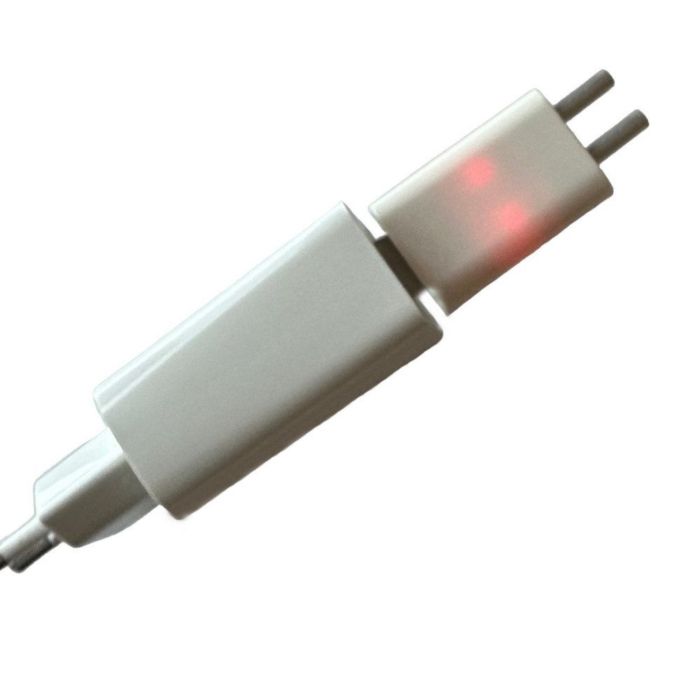 Сигналізатор клювання для фідера - Світловий - 6 см - Живлення 2 батарейки + USB зарядка - 2 шт/уп