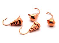 Мормишка Вольфрам Крапля Гранена - Мідь - 10 шт./уп