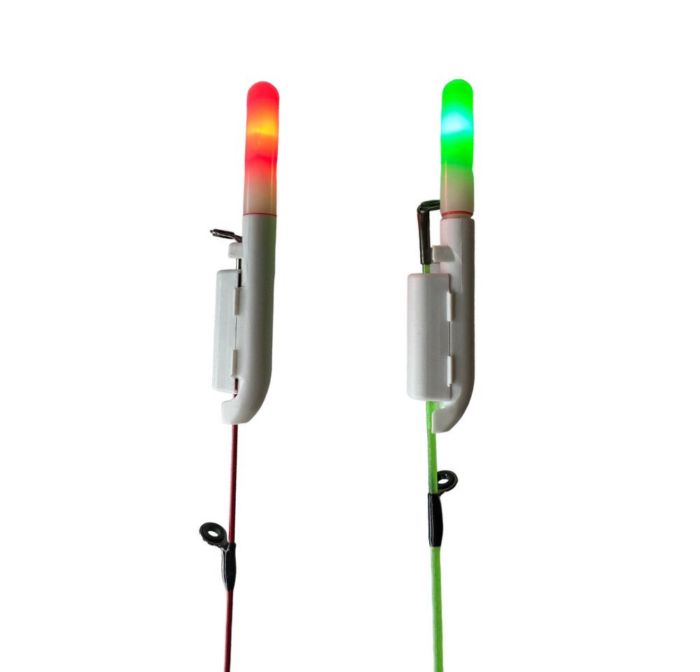 Сигналізатор клювання для фідера - З датчиком клювання - 7 см - Живлення 2 батарейки + USB зарядка - 2 шт/уп