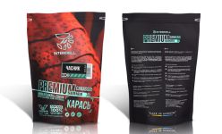 Підгодовування Interkrill Преміум - Серія Premium Baits - Карась-Часник - 1 кг