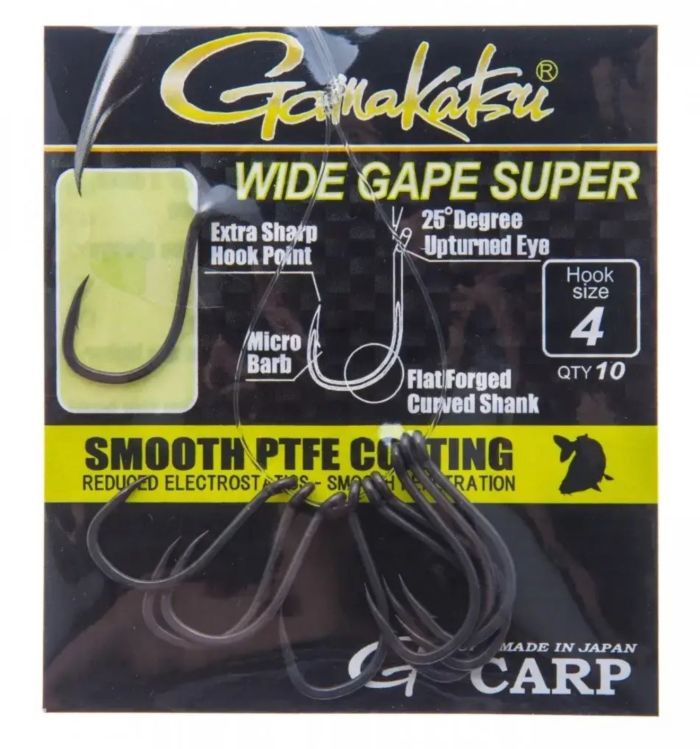 Гачок Gamakatsu G-Carp Wide Gape Super - 10 шт/уп