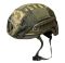 Каска-шолом - Каска-2М - Бойовий балістичний з високим обрізом - З чохлом на каску Піксель - Розмір L (57-59 см)