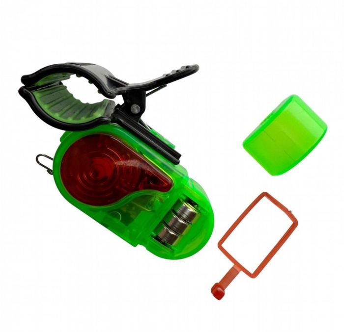 Сигналізатор-прищіпка на вудку Annunciator - Зелений - 1 шт.