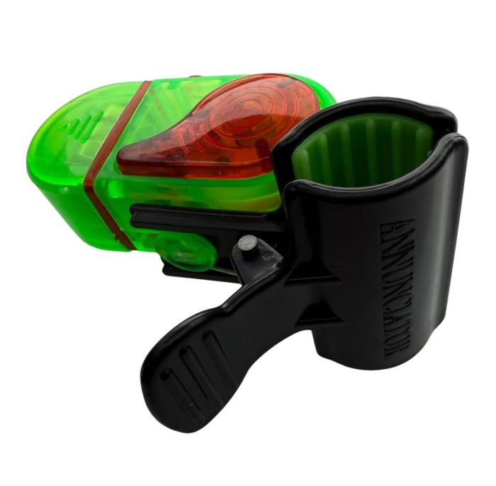 Сигналізатор-прищіпка на вудку Annunciator - Зелений - 1 шт.