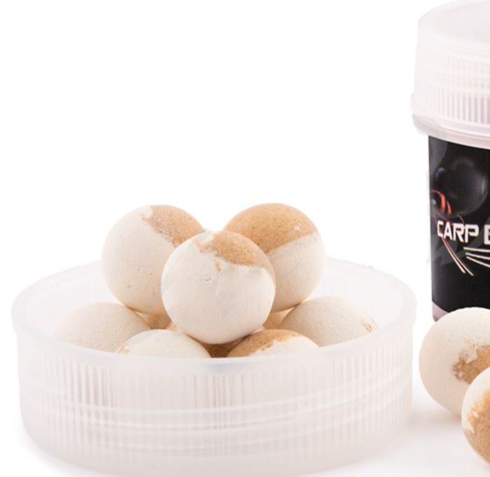 Бойли Carp Balls Pop Ups - Плаваючі - Ø10 мм - 15 шт/уп - Vanilla Cream Brulee (Ванільний крем брюле)