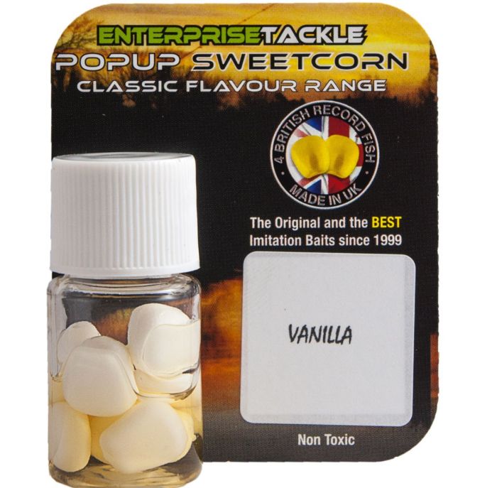 Кукурудза силіконова EnterPrise в дипі - Штучна - Vanilla - White - 8 шт/уп