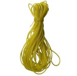 Гумка силіконова - Китай - Ø3 мм - 20 м - Жовта