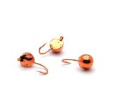 Мормишка Вольфрам Пів кулі - Мідь - 10 шт./уп