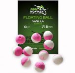 Насадка ароматизована ПрофМонтаж Floating Ball - 8 мм - Плаваюча - Ваніль (Vanilla) - 10 шт/уп