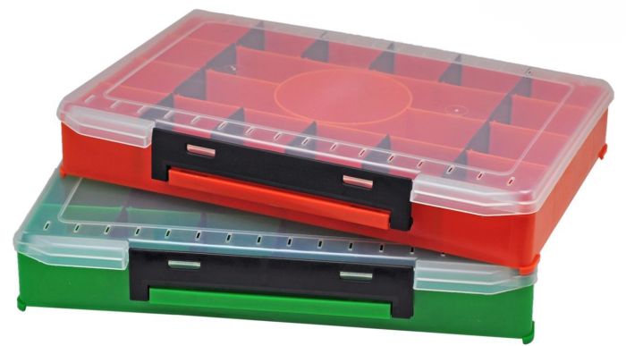 Коробка рибальська для приманок - Одностороння - Помаранчева