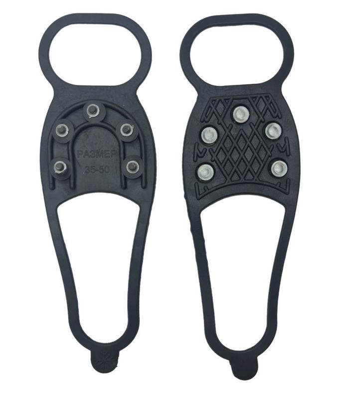 Льодоступи "Супер Снасть" - 5 шипів - Гума