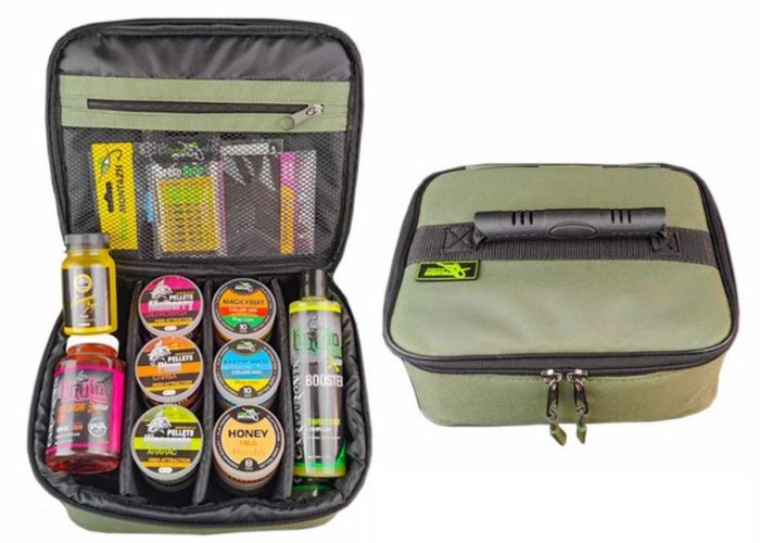 Сумка-органайзер для насадок, дипів, бойлів - 4 відділення - ПрофМонтаж