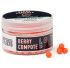 Бойли Carp Catchers Pop Ups Flat Method - Плаваючі - Ø6 мм - Fluoro Red - Berry Compote