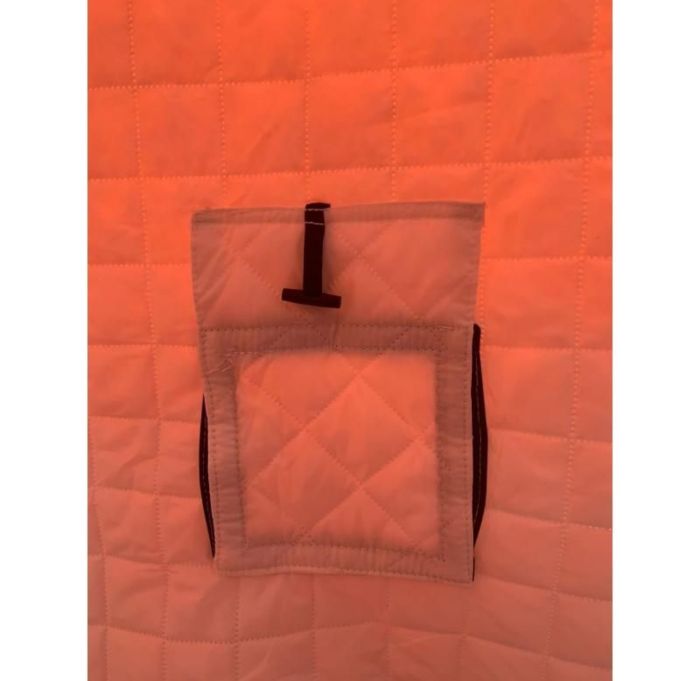 Палатка-куб зимовий чотиришаровий Mircamping 2022 - 8-місний - Мобільна лазня - З підлогою