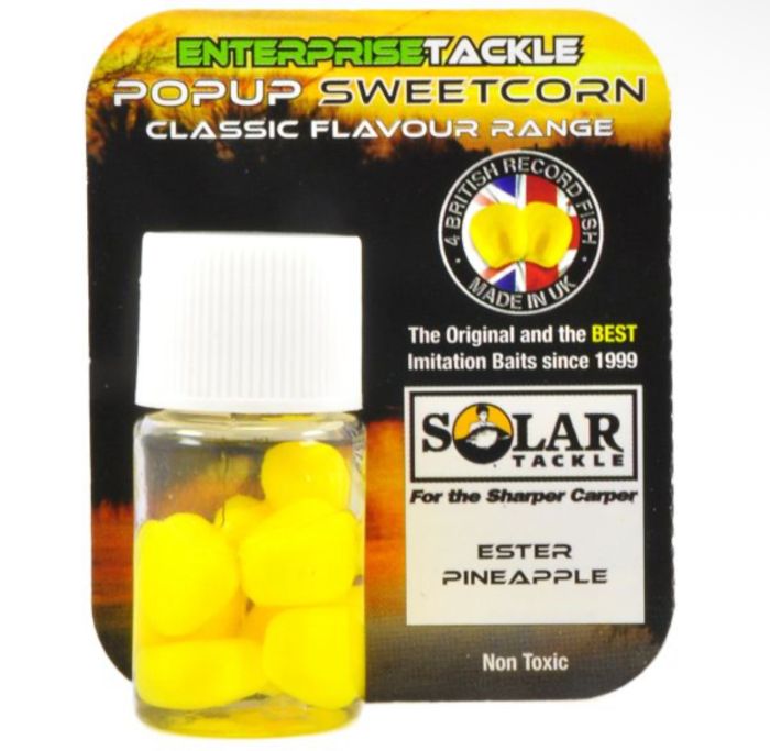 Кукурудза силіконова EnterPrise у дипі - Штучна - Ester pineapple corn-Solar - Yellow - 8 шт/уп