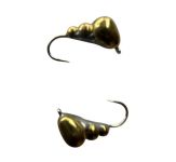 Мормишка Вольфрамова Hayabusa Мурашка - З вушком - Золото 1,7 г