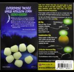 Кукурудза Enterprise Tackle - Світиться в темряві - Велика - Суха (Без діпу) - Large - Neon Green - 8 шт/уп