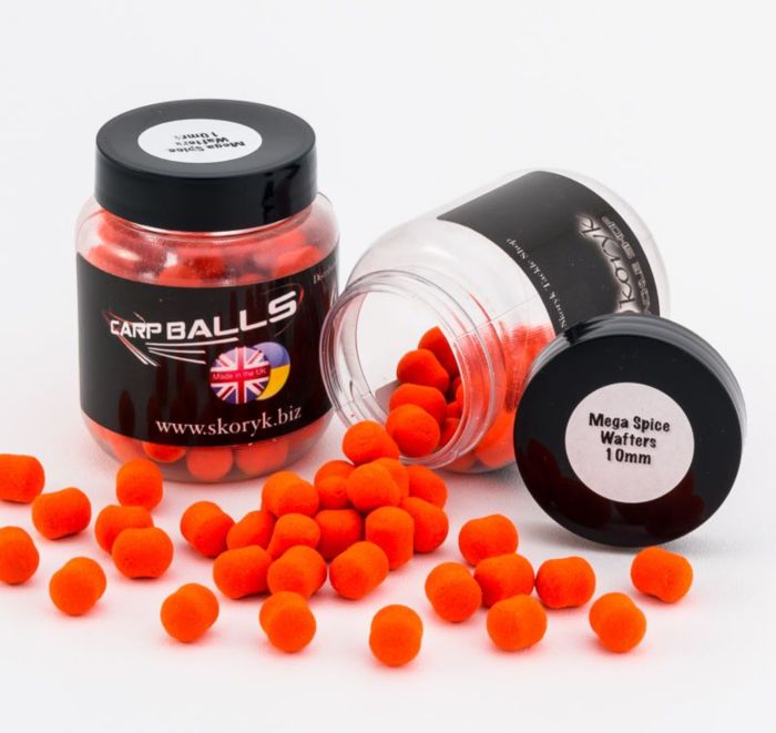 Бойли Carp Balls Wafters - Нейтральна плавучість - Ø10 мм - Megaspice (Мегаспеції)