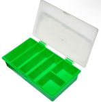 Коробка Fishing Box Energoteam - Twister Box 6 - 16x9x3, 5 см - Зелена